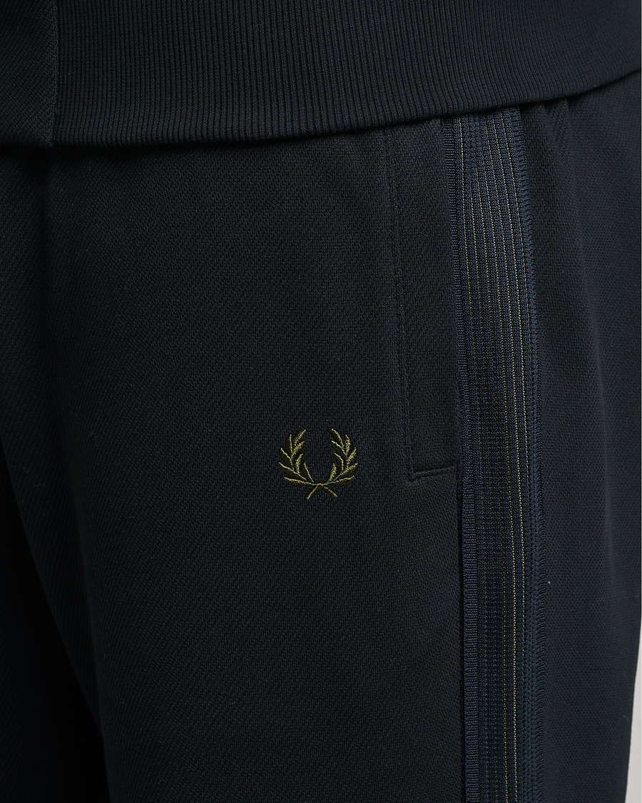 Homme | Pantalons | Fred Perry | Knitted Tapped Track Pant Black