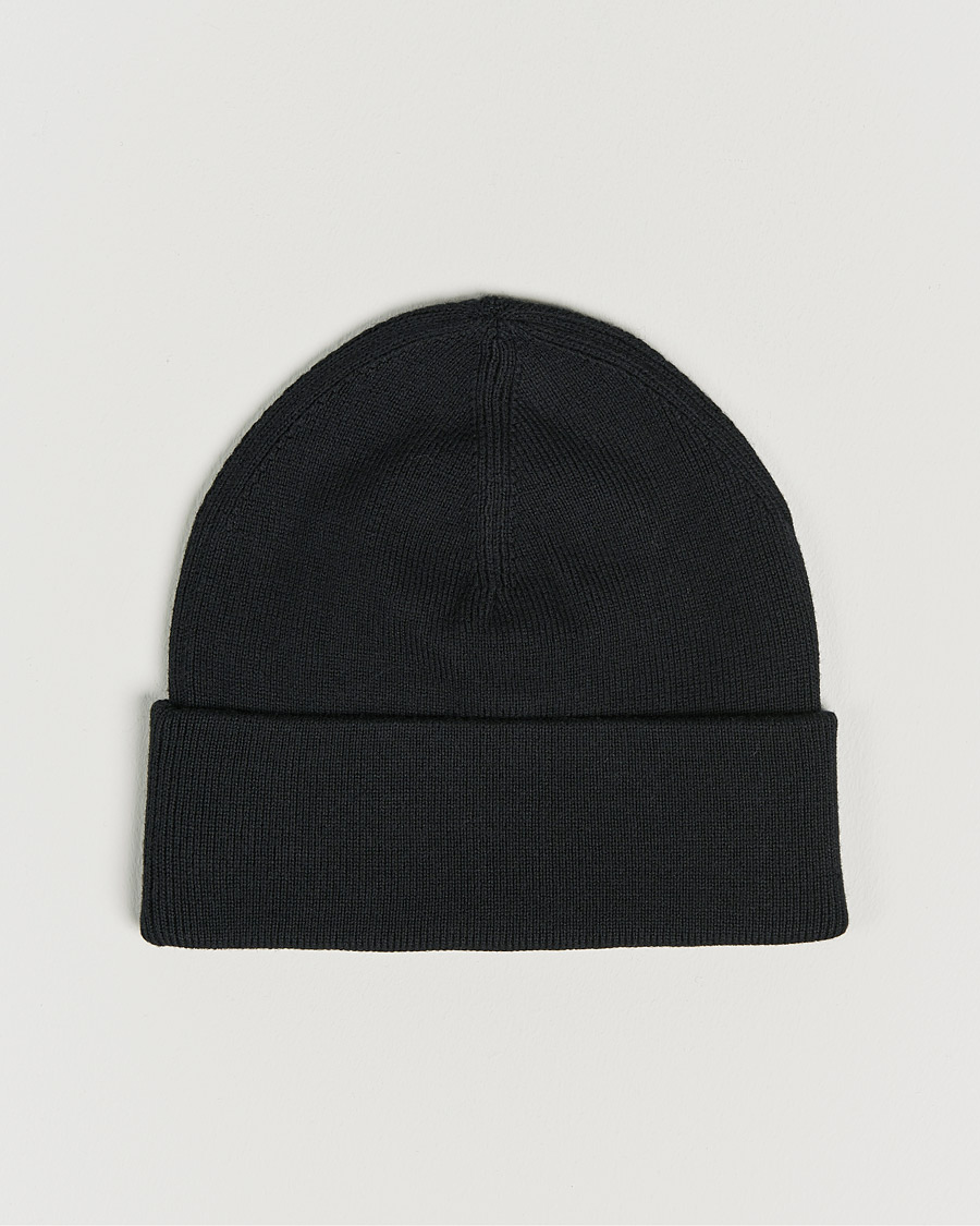 Homme | Fred Perry Merino Wool Beanie Black | Fred Perry | Merino Wool Beanie Black