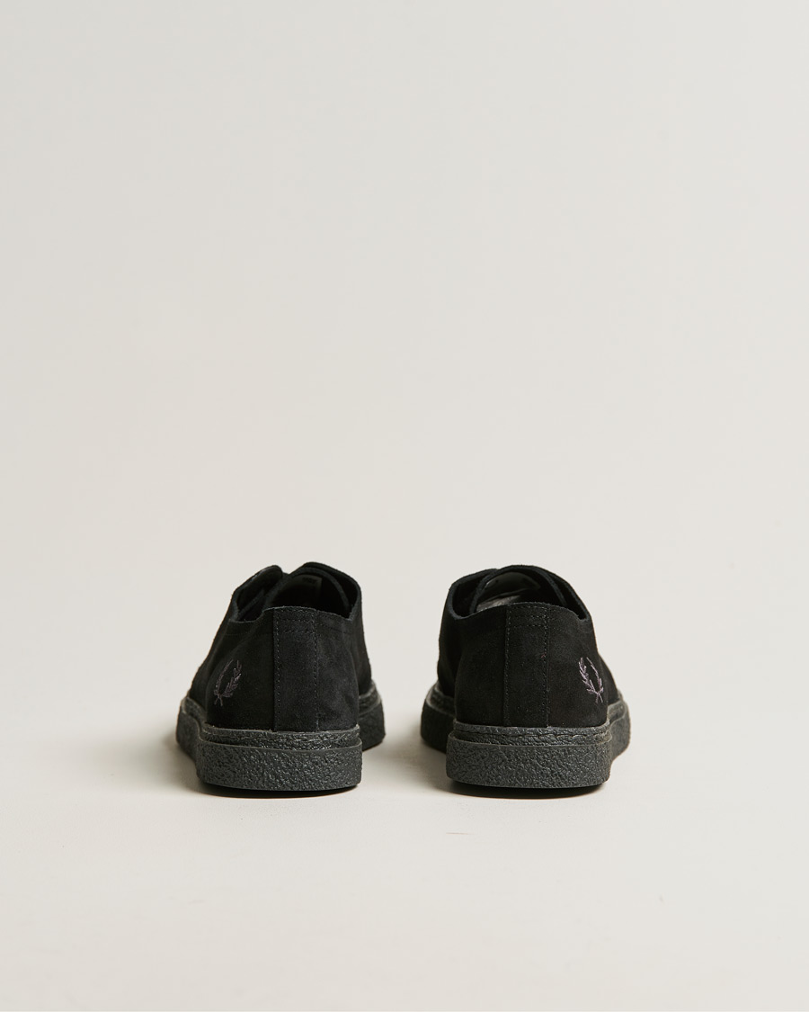 Homme | Fred Perry Linden Suede Derby Black | Fred Perry | Linden Suede Derby Black