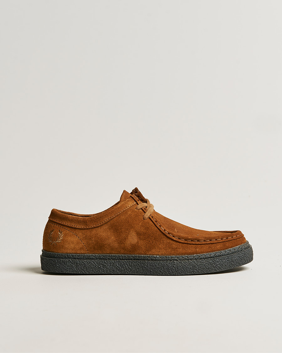 Homme | Fred Perry Dawson Suede Shoe Natflake | Fred Perry | Dawson Suede Shoe Natflake