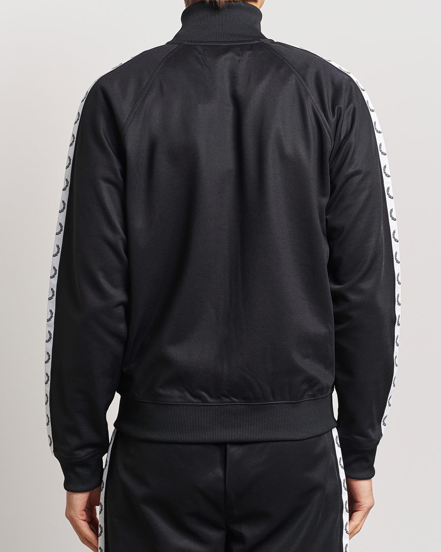 Homme | Pulls Et Tricots | Fred Perry | Taped Track Jacket Black