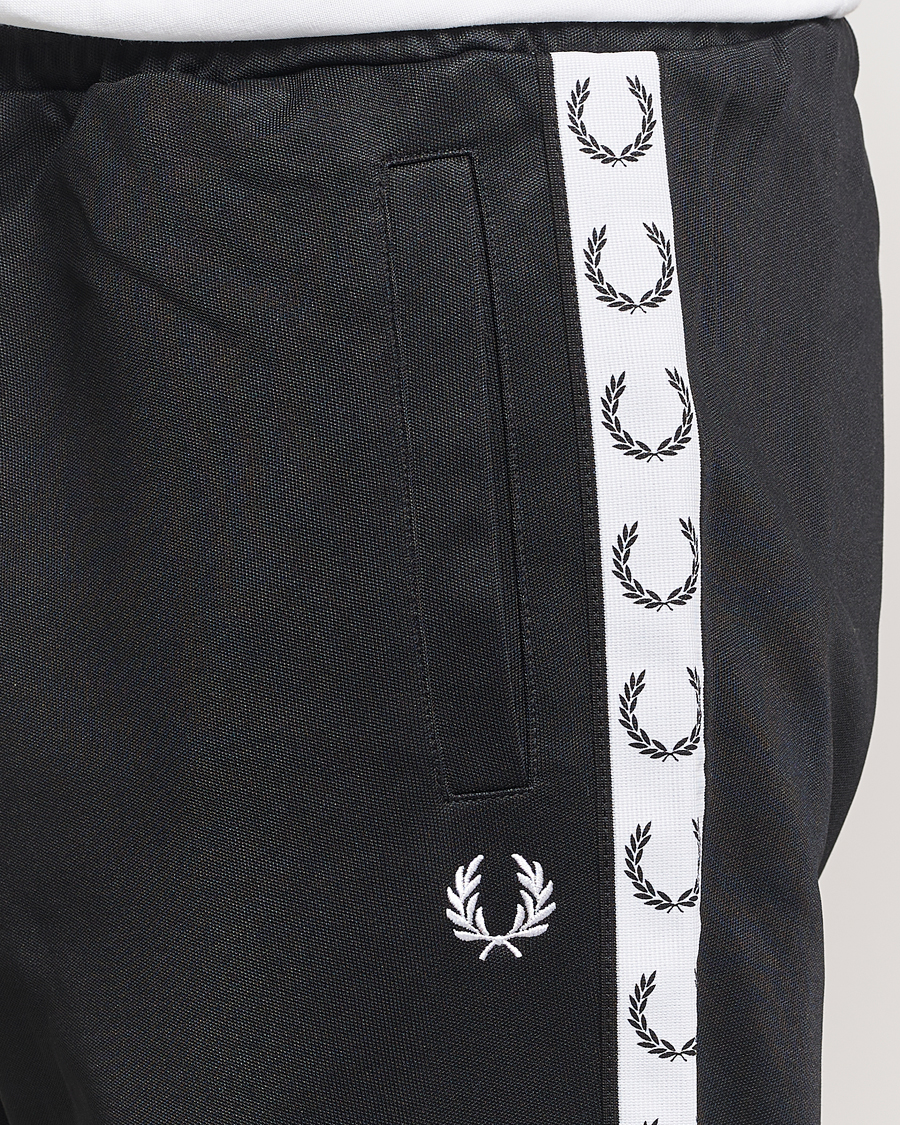 Homme | Pantalons | Fred Perry | Taped Track Pants Black