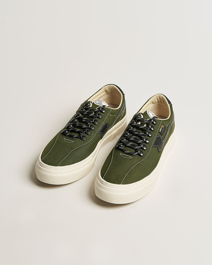 Homme | Stepney Workers Club Dellow S-Strike Cup Cordura Sneaker Military/Black | Stepney Workers Club | Dellow S-Strike Cup Cordura Sneaker Military/Black