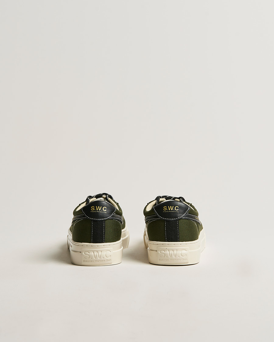 Homme | Stepney Workers Club Dellow S-Strike Cup Cordura Sneaker Military/Black | Stepney Workers Club | Dellow S-Strike Cup Cordura Sneaker Military/Black