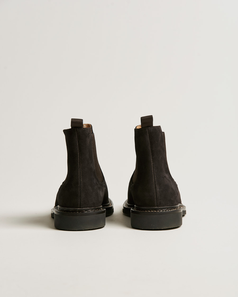 Homme | Heschung Tremble Hydrovelours Sude Boot Brown | Heschung | Tremble Hydrovelours Sude Boot Brown