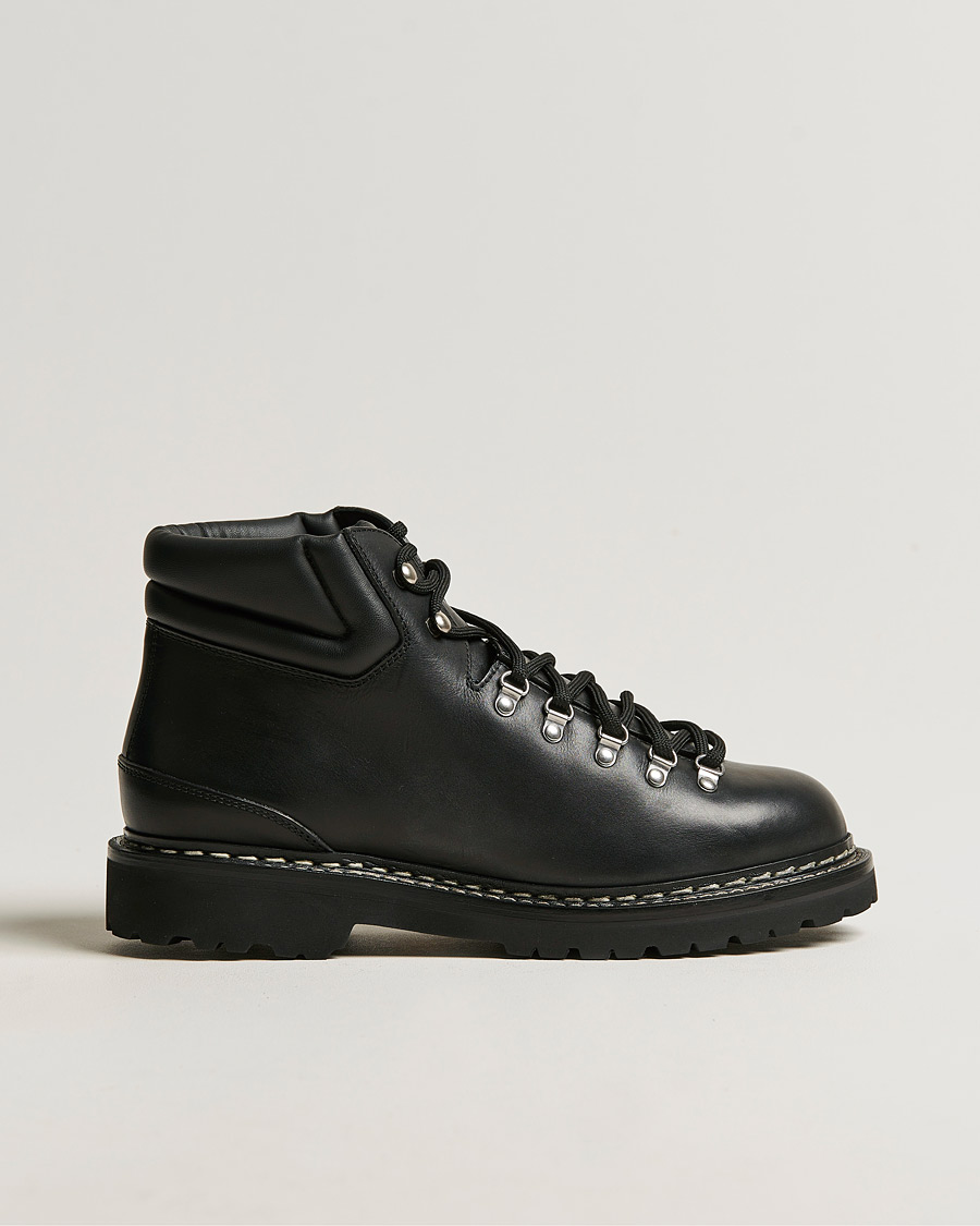 Homme | Heschung Vanoise Leather Hiking Boot Black | Heschung | Vanoise Leather Hiking Boot Black