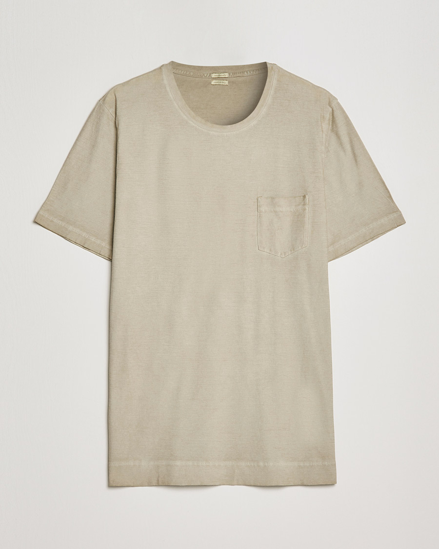 Homme | T-shirts | Massimo Alba | Panarea Watercolor T-Shirt Chalk