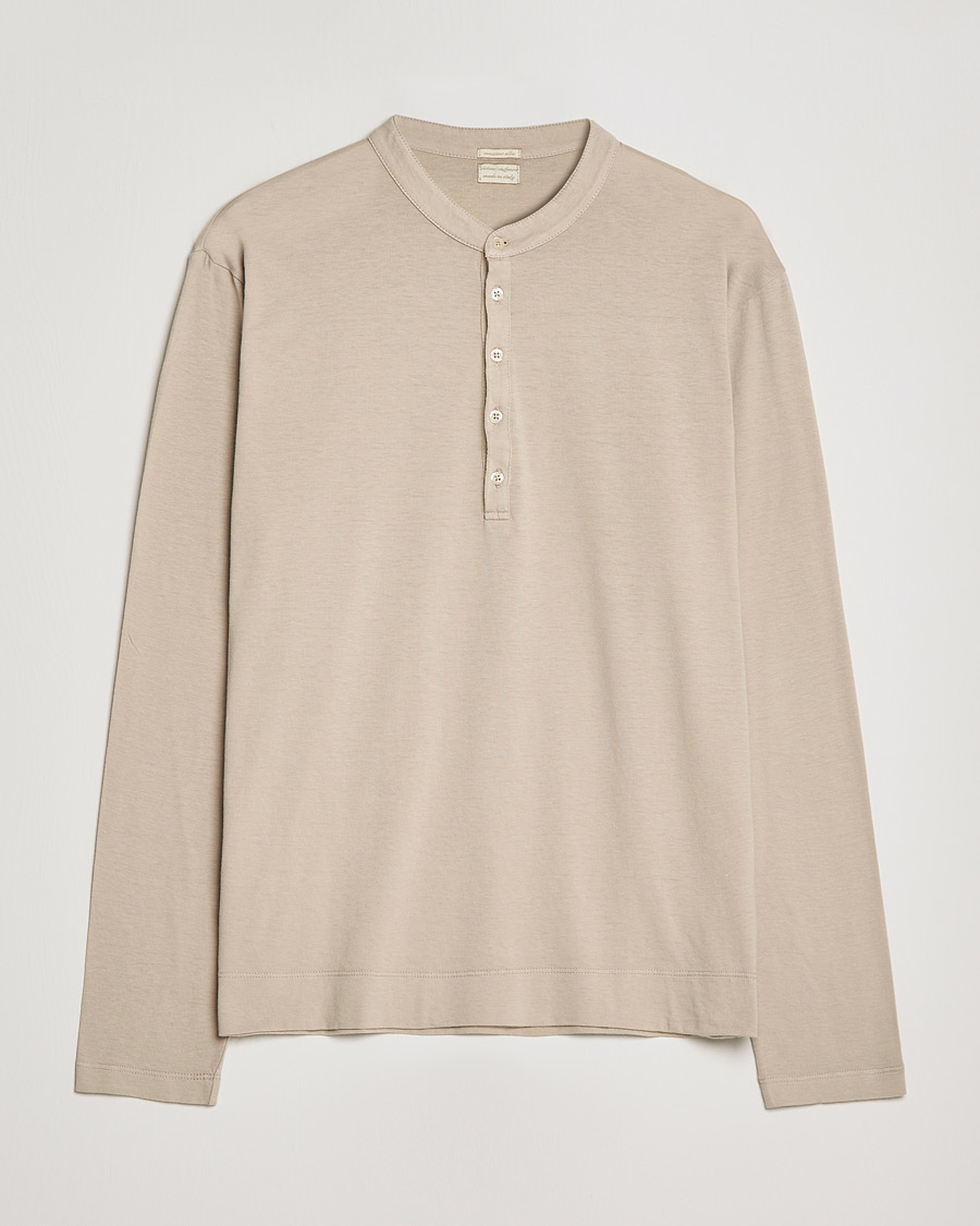 Homme | Pulls Et Tricots | Massimo Alba | Hawai Cotton/Cashmere Henley Chalk