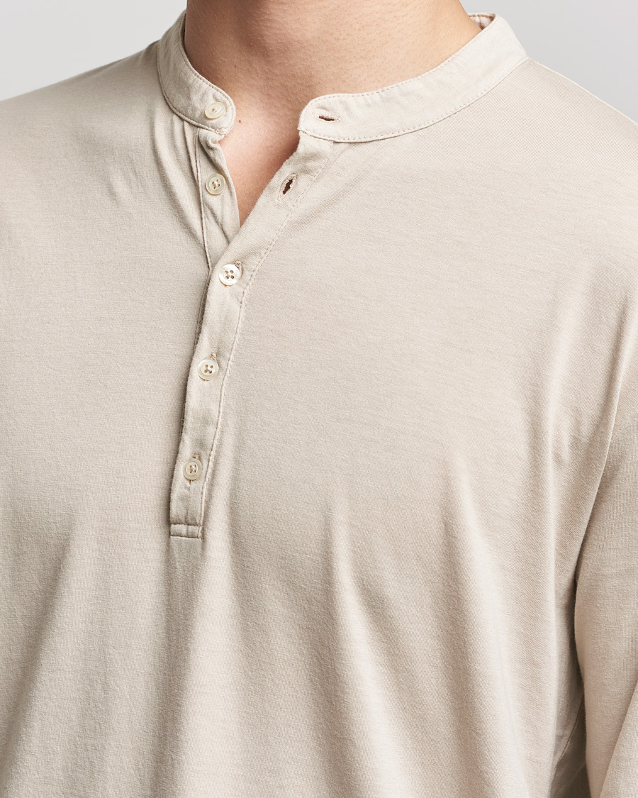 Homme | Pulls Et Tricots | Massimo Alba | Hawai Cotton/Cashmere Henley Chalk