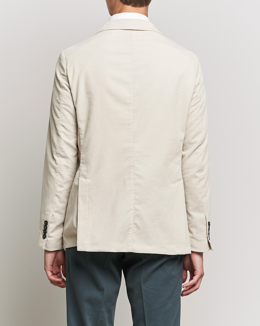 Homme | Blazers | Massimo Alba | Baby Corduroy Blazer Chalk