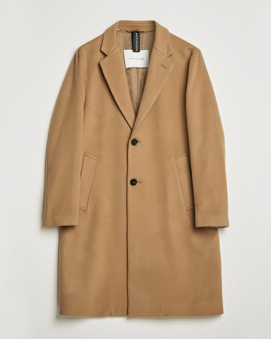 Homme | Manteaux Et Vestes | Mackintosh | New Stanley Wool/Cashmere Coat Beige
