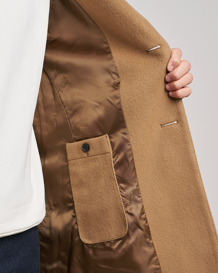 Homme | Manteaux Et Vestes | Mackintosh | New Stanley Wool/Cashmere Coat Beige