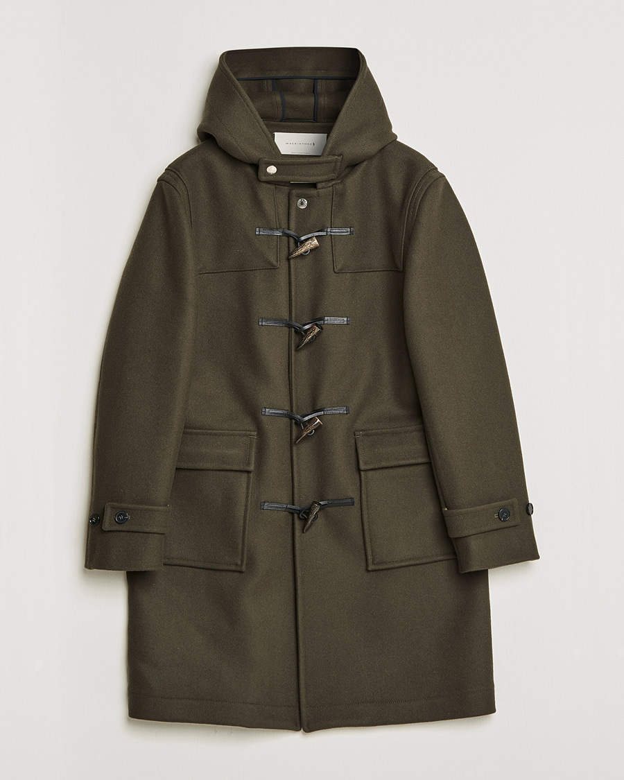 Homme | Manteaux Et Vestes | Mackintosh | Weir Duffle Coat Dark Olive