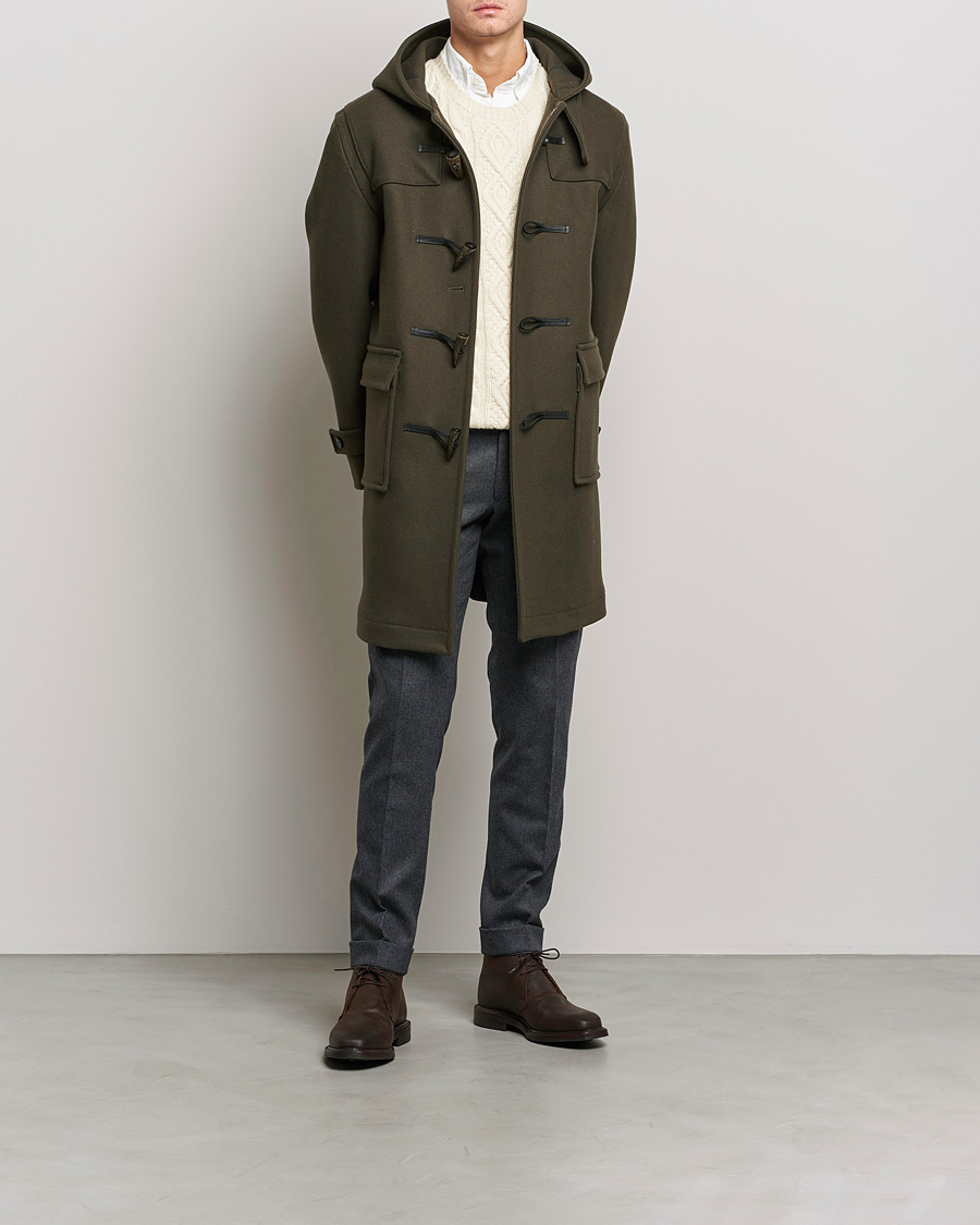 Homme | Manteaux Et Vestes | Mackintosh | Weir Duffle Coat Dark Olive