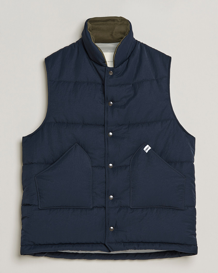 Homme | Gilets | Mackintosh | Osaka Gilet Vest Navy