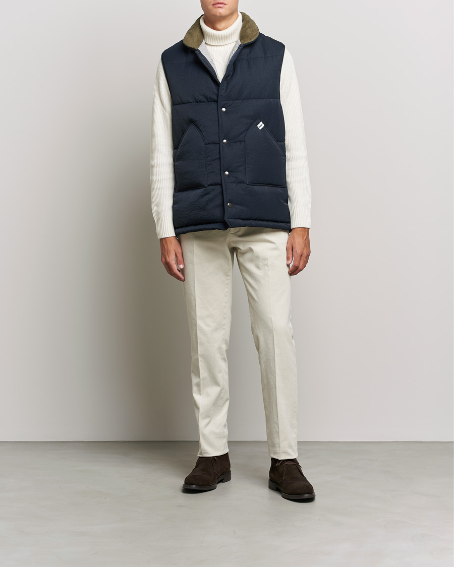 Homme | Gilets | Mackintosh | Osaka Gilet Vest Navy