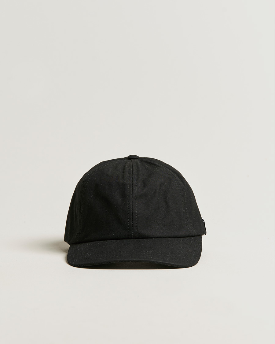 Homme | Mackintosh Tipping Baseball Cap Black | Mackintosh | Tipping Baseball Cap Black