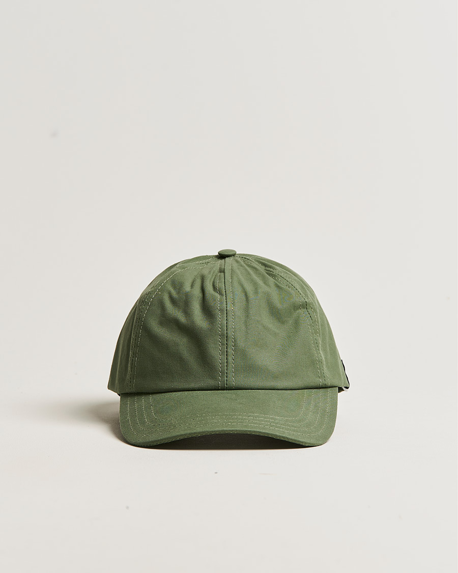 Homme | Mackintosh Tipping Baseball Cap Winter Moss | Mackintosh | Tipping Baseball Cap Winter Moss