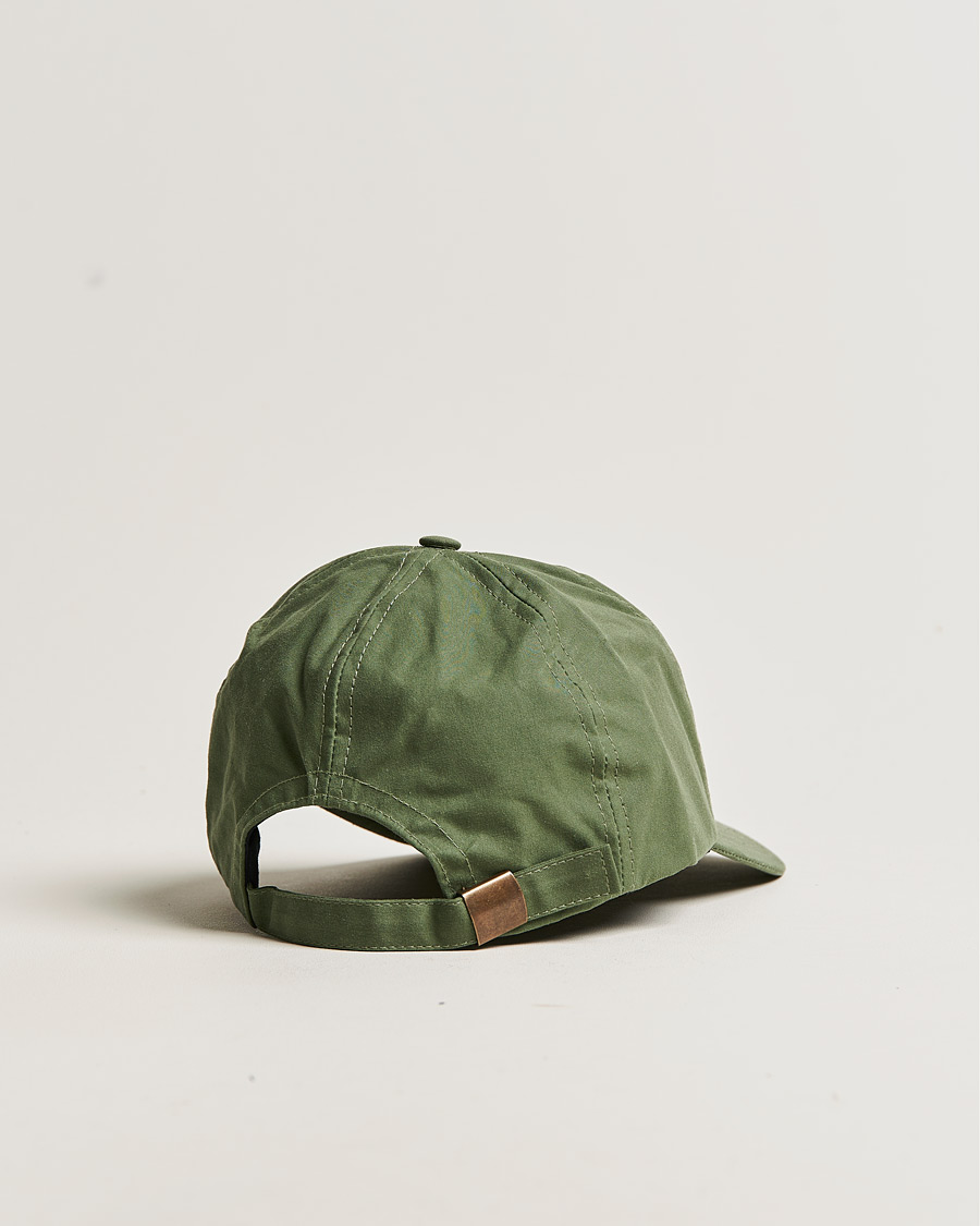 Homme | Mackintosh Tipping Baseball Cap Winter Moss | Mackintosh | Tipping Baseball Cap Winter Moss