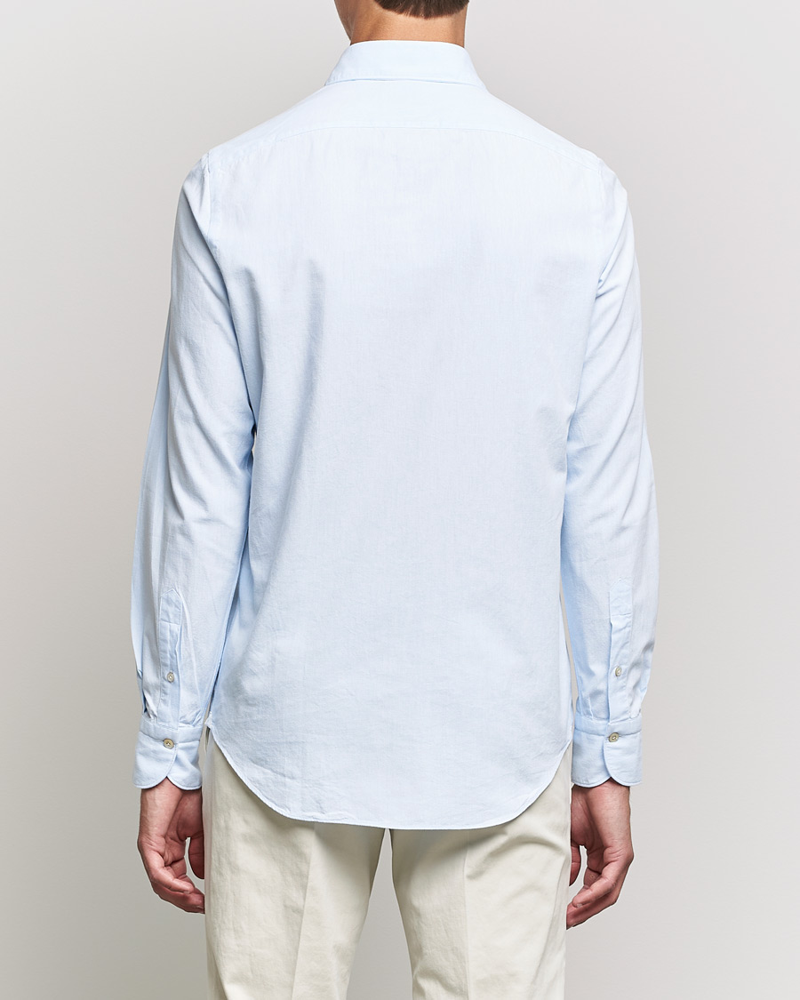 Homme | Chemises | Finamore Napoli | Tokyo Slim Original Chambray Shirt Light Blue