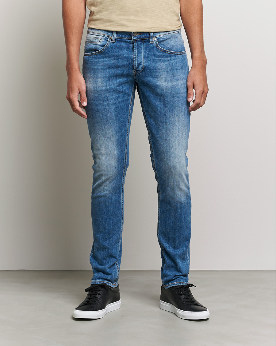 Homme | Jeans | Dondup | George Destroyed Jeans Blue