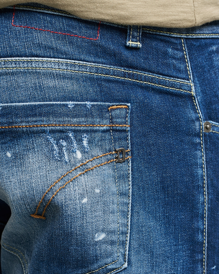 Homme | Jeans | Dondup | George Destroyed Jeans Blue