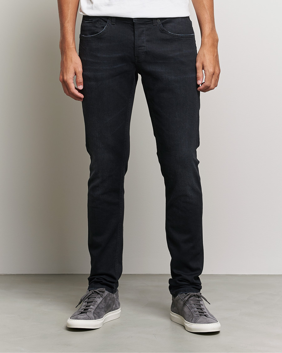 Homme | Jeans | Dondup | George Destroyed Jeans Black