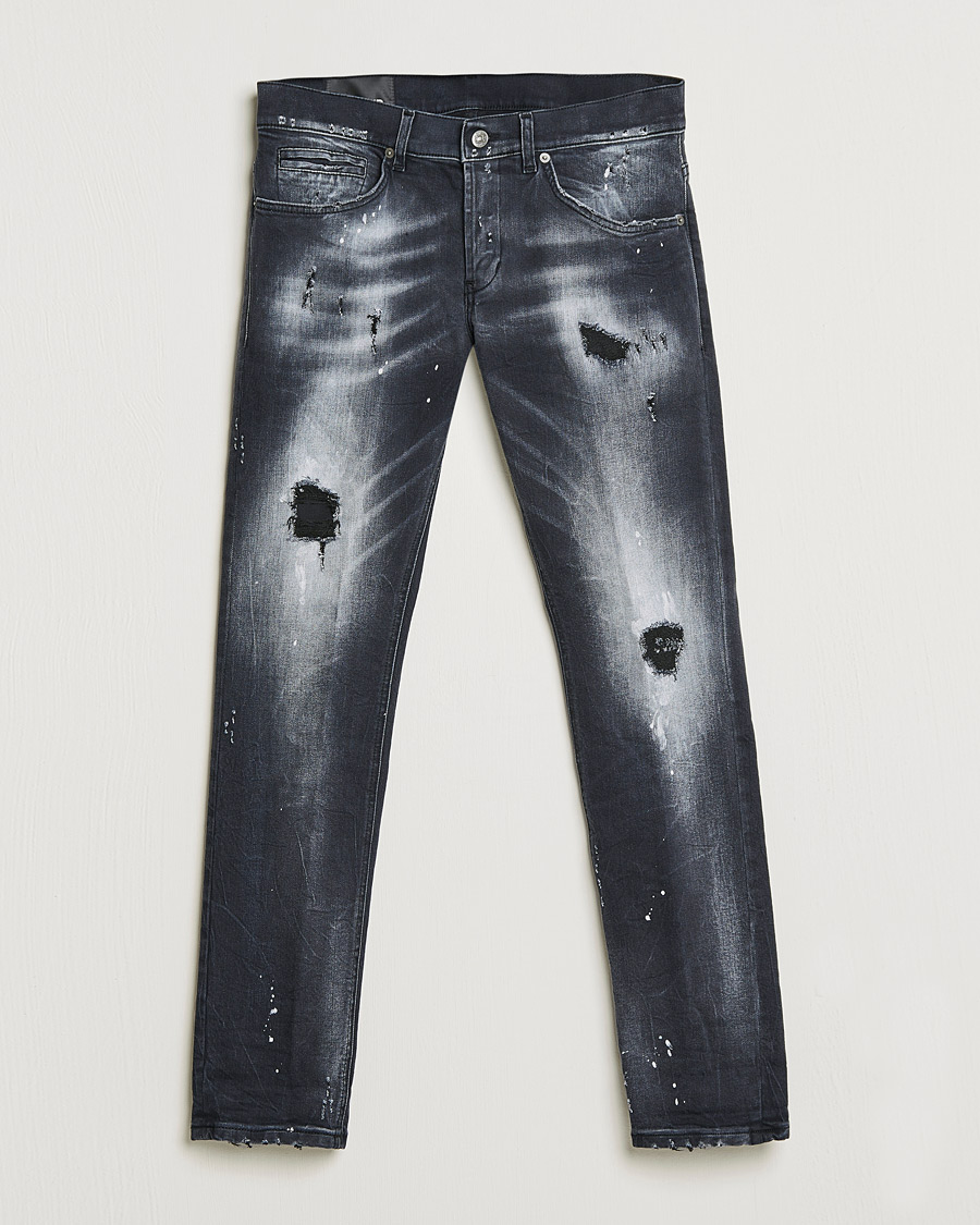 Homme | Jeans | Dondup | George Destroyed Jeans Grey/Black