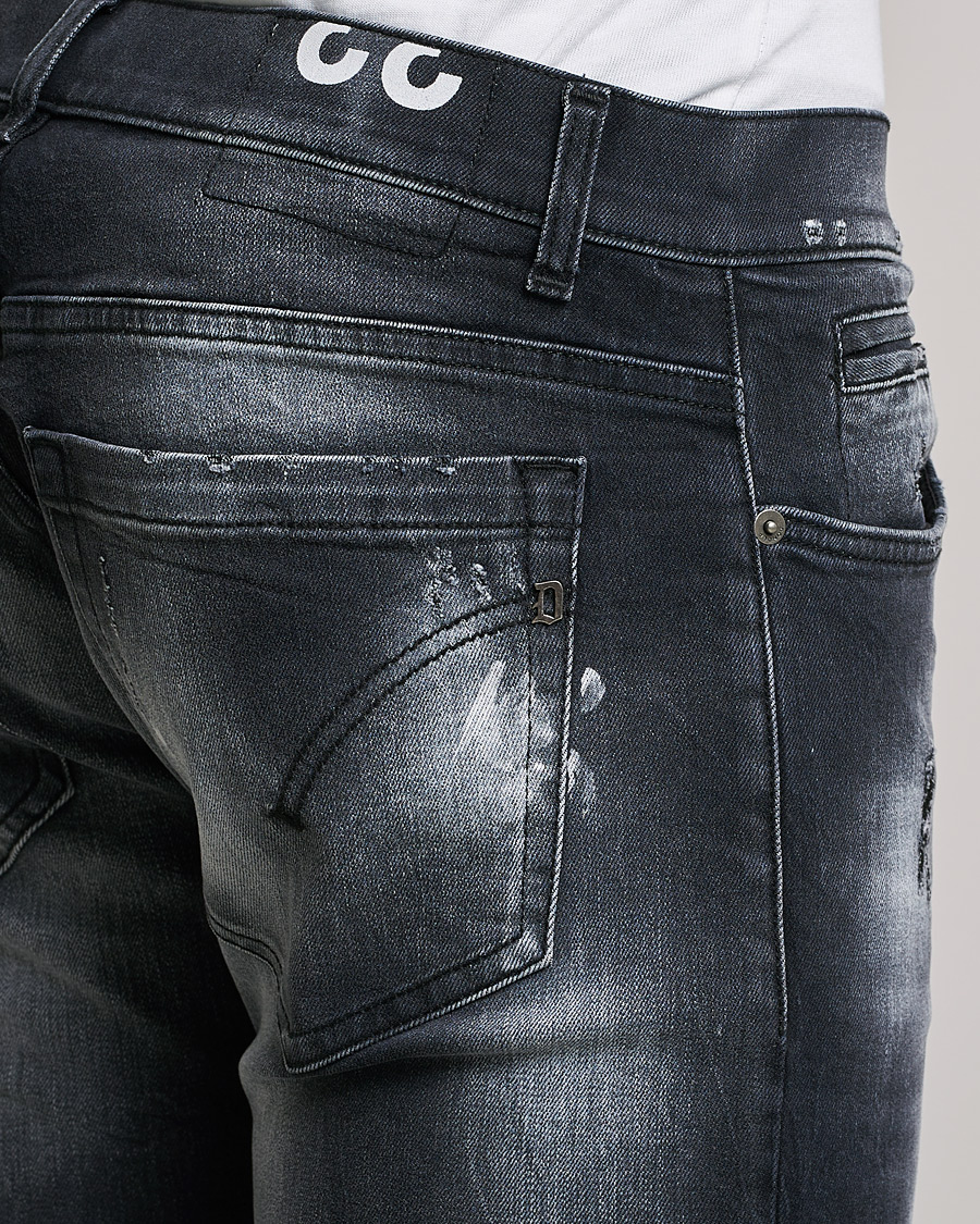 Homme | Jeans | Dondup | George Destroyed Jeans Grey/Black