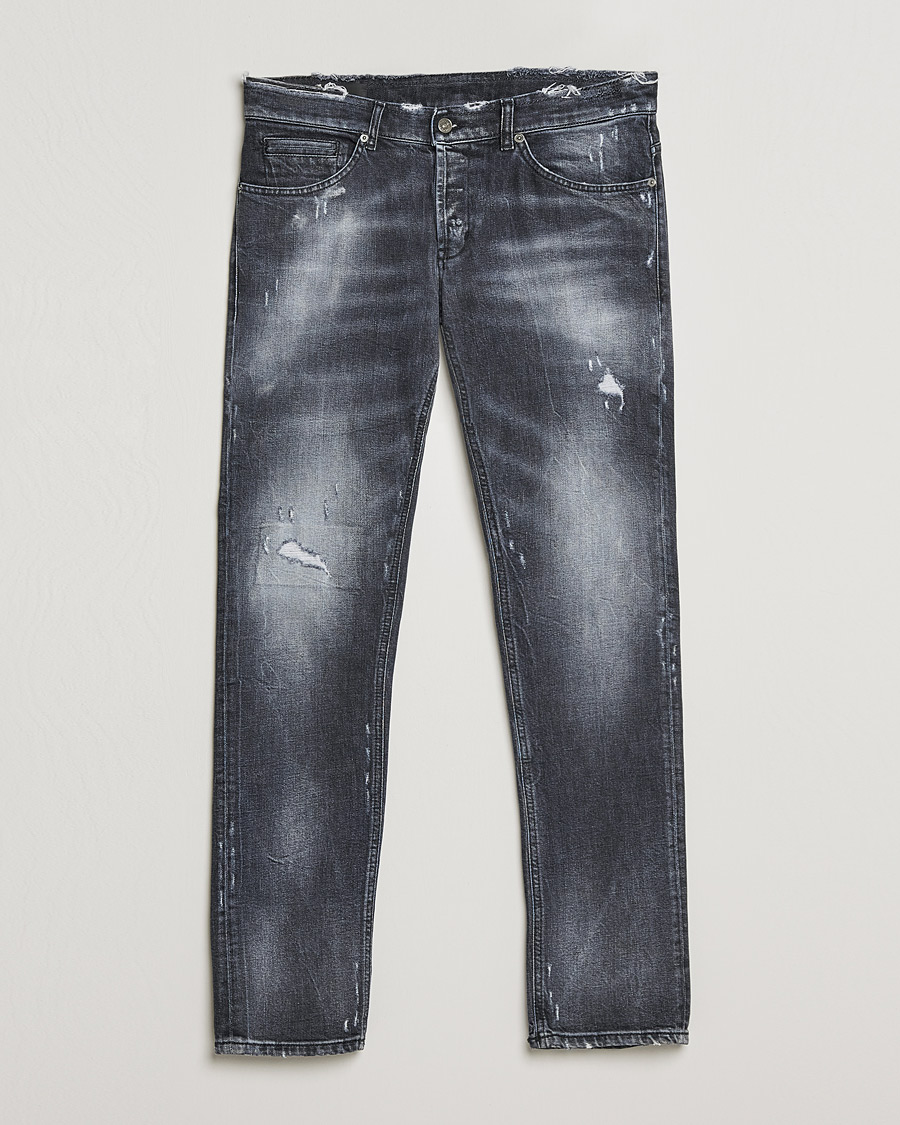 Homme | Jeans | Dondup | George Destroyed Jeans Grey/Black