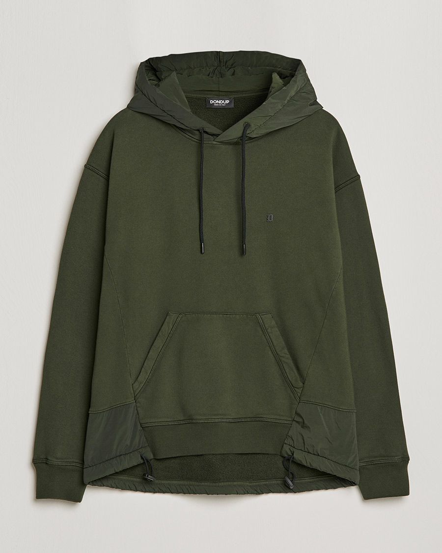 Homme | Pulls Et Tricots | Dondup | Felpa Cotton Hoodie  Green