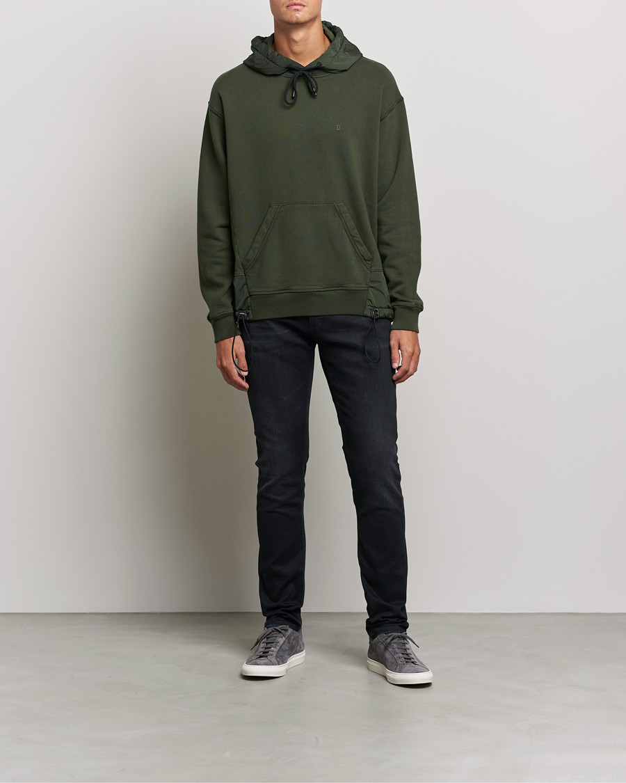 Homme | Pulls Et Tricots | Dondup | Felpa Cotton Hoodie  Green