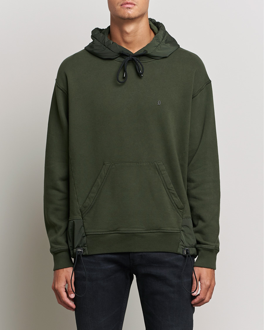 Homme | Pulls Et Tricots | Dondup | Felpa Cotton Hoodie  Green