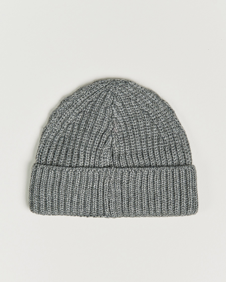 Homme | Dondup Ribbed Beanie Light Grey | Dondup | Ribbed Beanie Light Grey