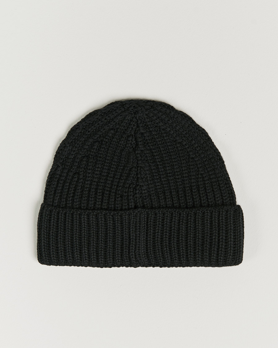 Homme | Dondup Ribbed Beanie Black | Dondup | Ribbed Beanie Black