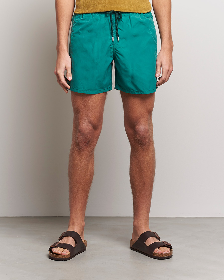 Homme | Maillots De Bain | Vilebrequin | Moorea Swim Shorts Tilleul