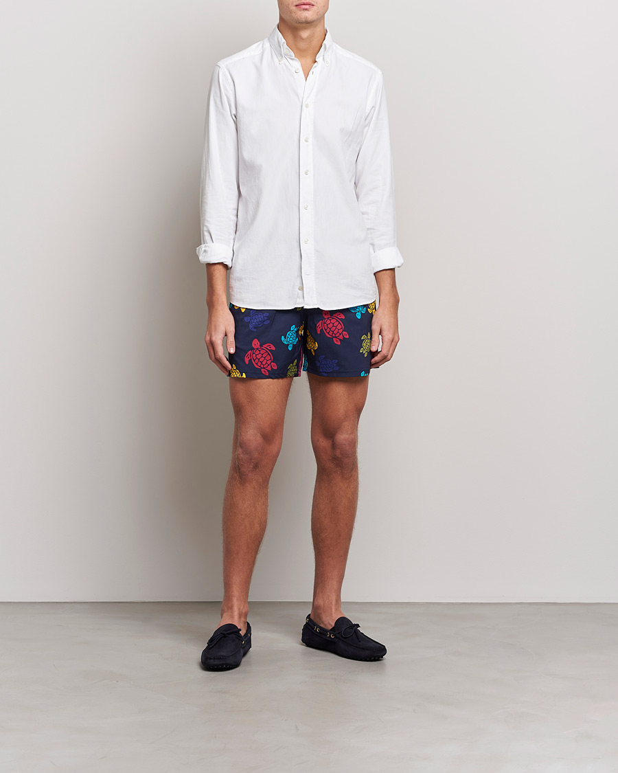 Homme | Maillots De Bain | Vilebrequin | Moorise Swim Shorts Bleu Marine