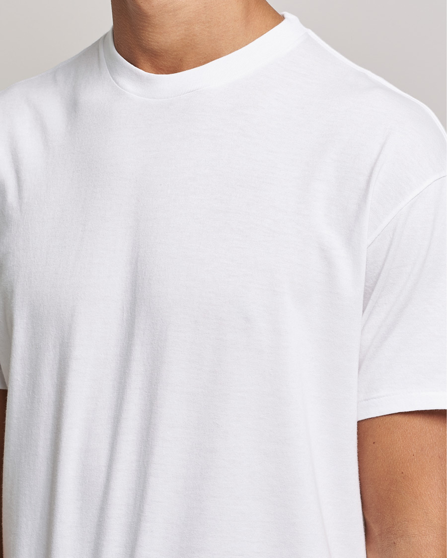 Homme | T-shirts | Auralee | Seamless Crewneck T-Shirt White