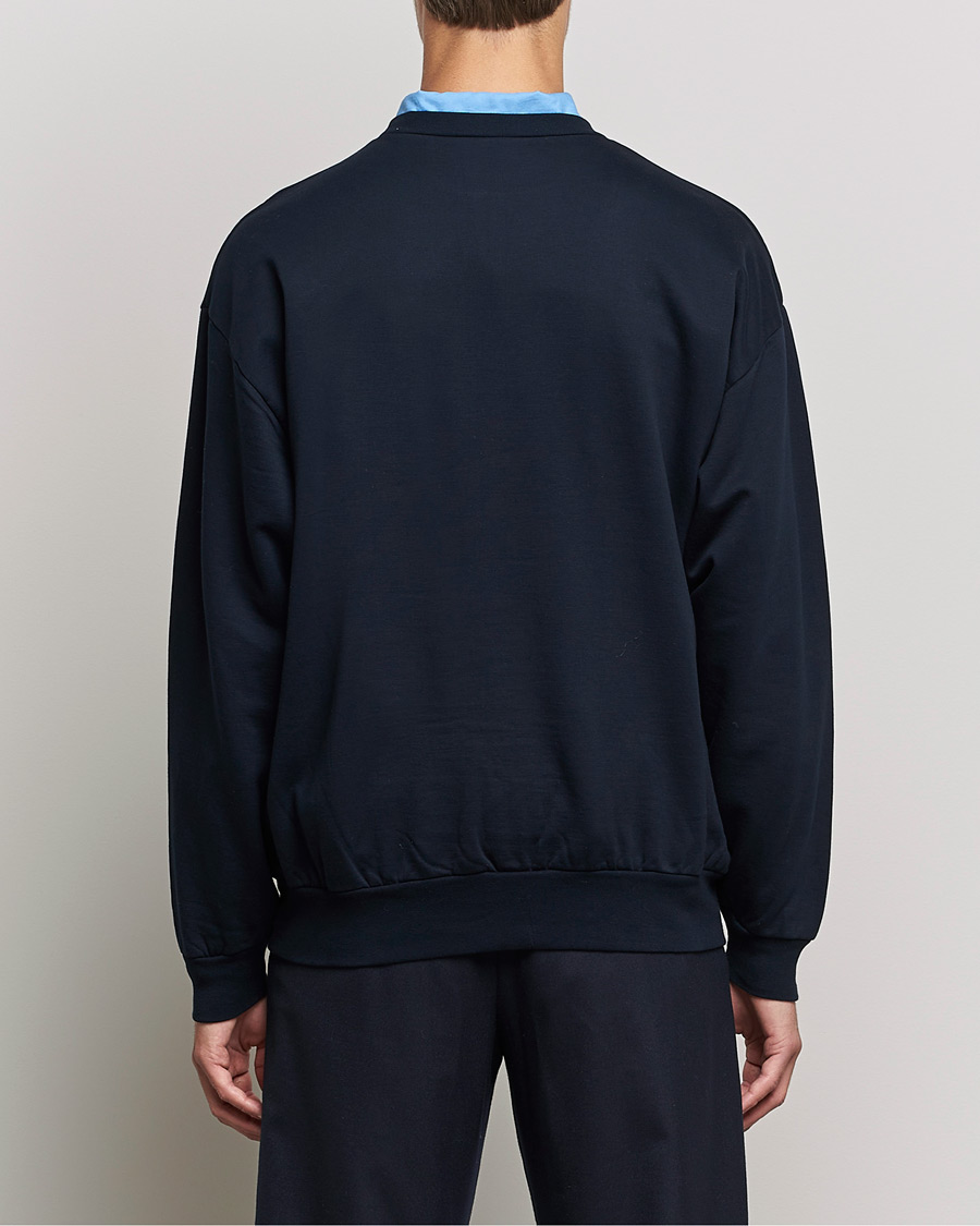 Homme | Pulls Et Tricots | Auralee | High Gauge Sweatshirt Navy