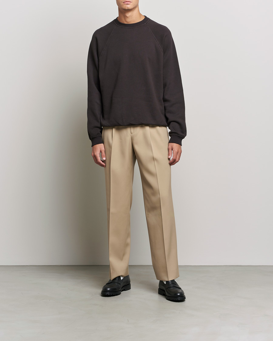 Homme | Pulls Et Tricots | Auralee | Fluffy Sweatshirt Dark Brown
