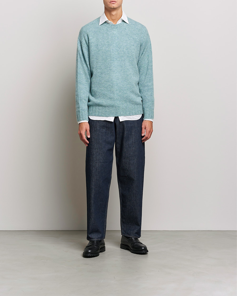 Homme | Jeans | Auralee | Wide Denim Pants Dark Indigo