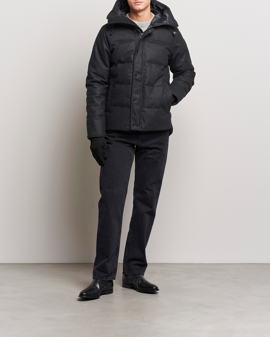 Homme | Manteaux Et Vestes | Canada Goose | Macmillan Wool Parka Carbon Melange