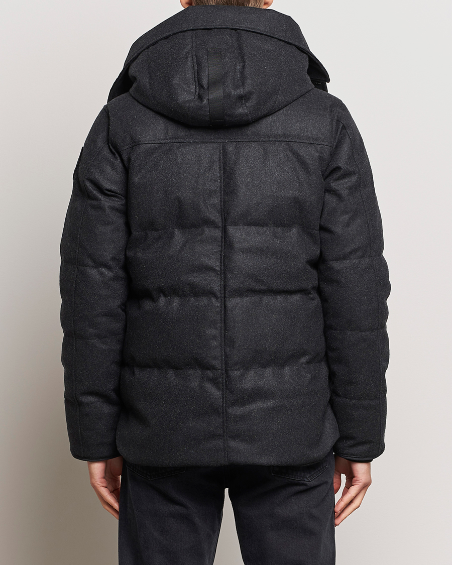 Homme | Manteaux Et Vestes | Canada Goose | Macmillan Wool Parka Carbon Melange