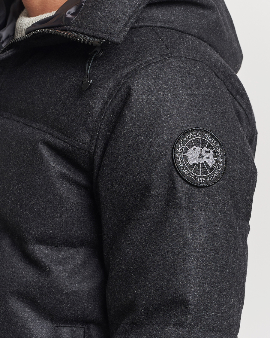 Homme | Manteaux Et Vestes | Canada Goose | Macmillan Wool Parka Carbon Melange