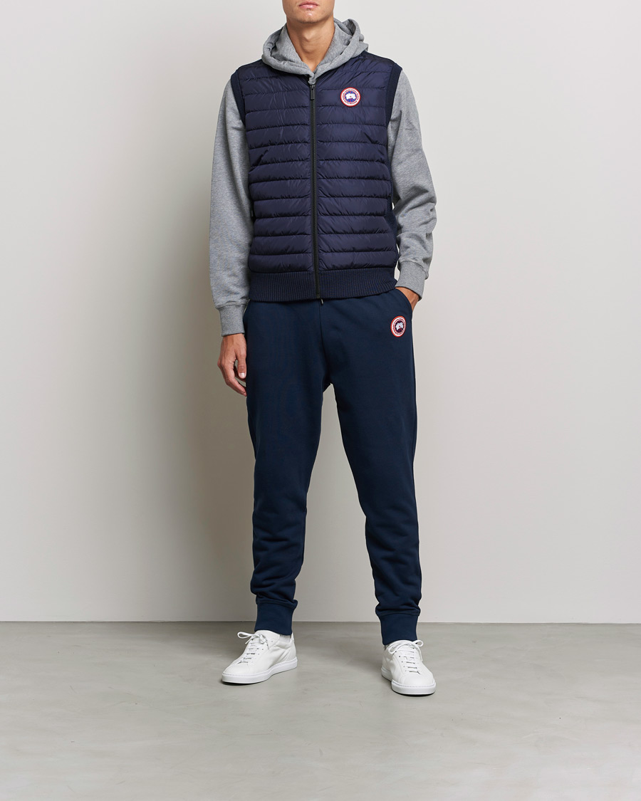 Homme | Gilets | Canada Goose | Hybridge Knit Vest Navy