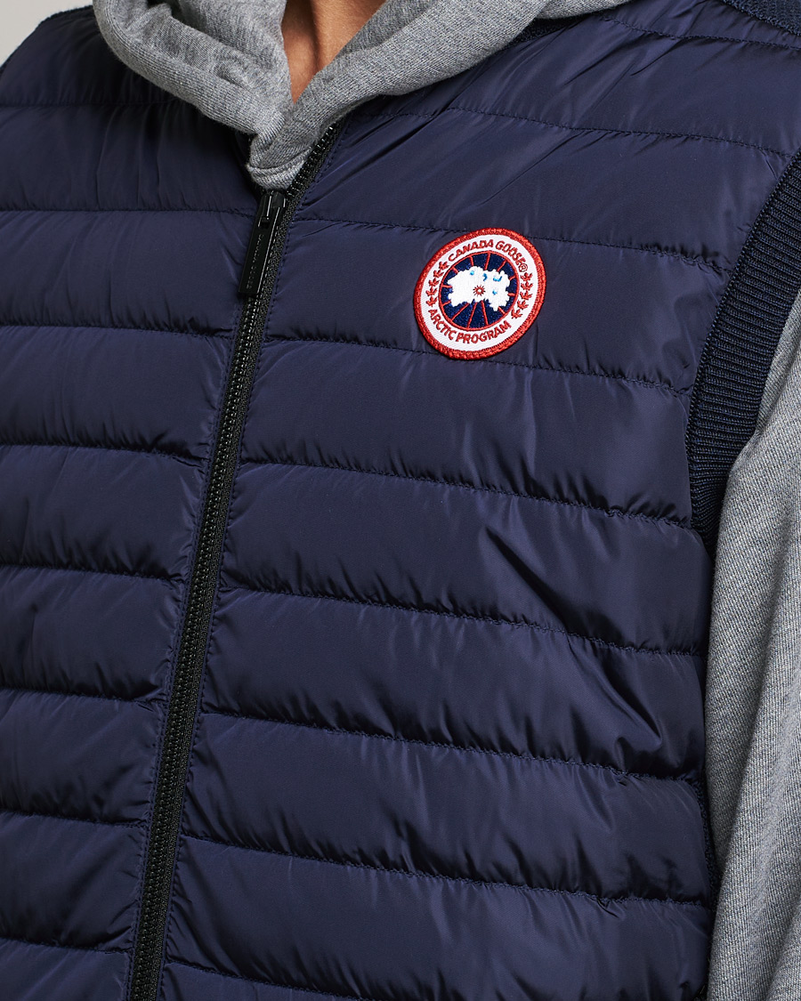 Homme | Gilets | Canada Goose | Hybridge Knit Vest Navy