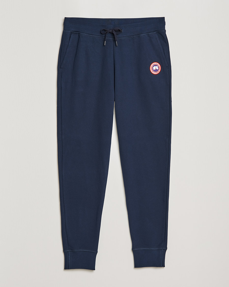 Homme | Pantalons | Canada Goose | Huron Sweatpants Atlantic Navy