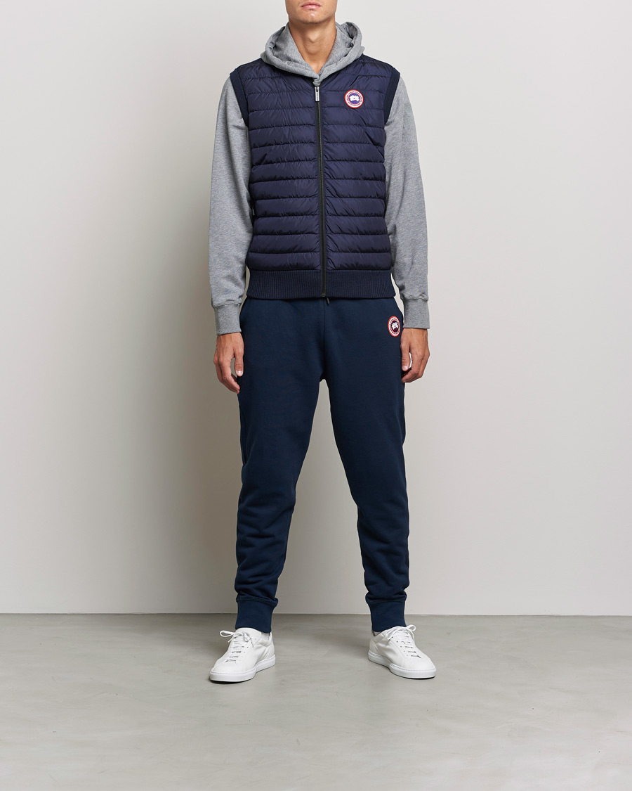 Homme | Pantalons | Canada Goose | Huron Sweatpants Atlantic Navy