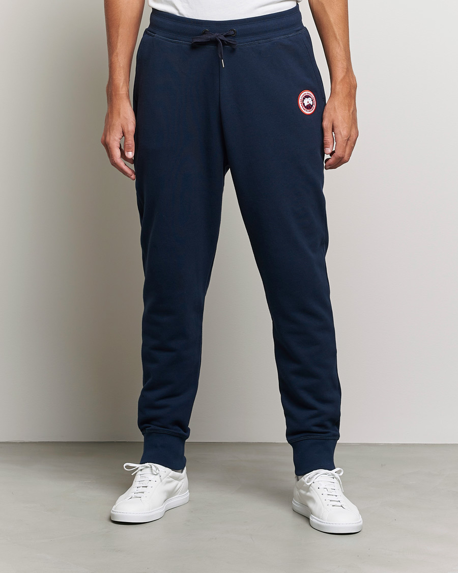 Homme | Pantalons | Canada Goose | Huron Sweatpants Atlantic Navy