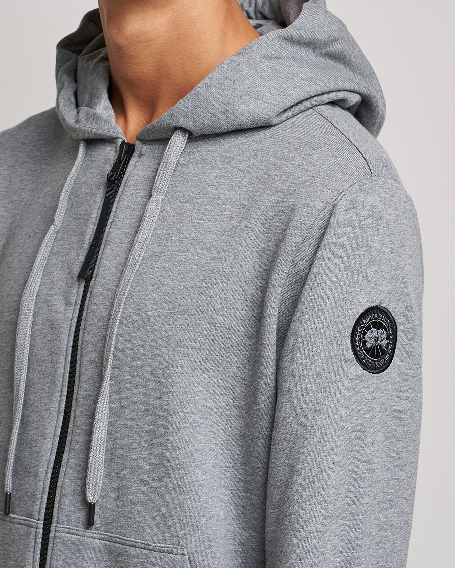 Homme | Pulls Et Tricots | Canada Goose Black Label | FZ Loopback Hoody Stone Heather